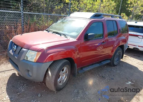 2008 Nissan Xterra S z USA, uszkodzony, nr VIN 5N1AN08U08C510819